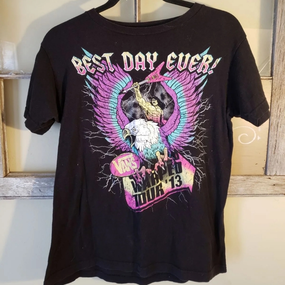 Vans Warped Tour 2013 shirt size mens small